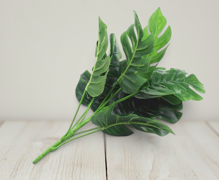 Artificial Plants Green Turtle Leaves | Orazek UK Ltd
