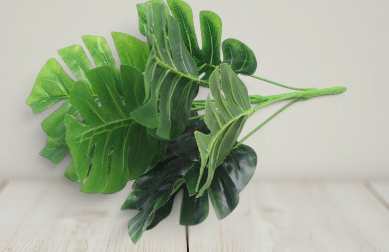 Artificial Plants Green Turtle Leaves | Orazek UK Ltd