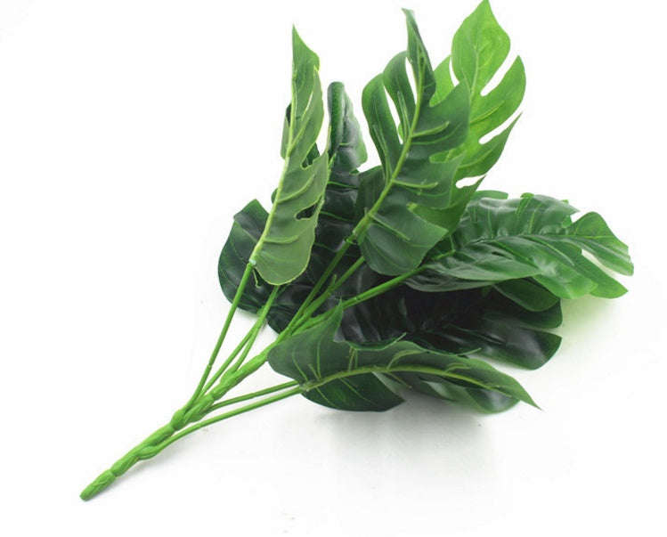 Artificial Plants Green Turtle Leaves | Orazek UK Ltd