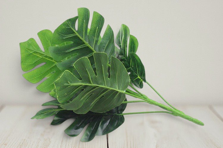 Artificial Plants Green Turtle Leaves | Orazek UK Ltd