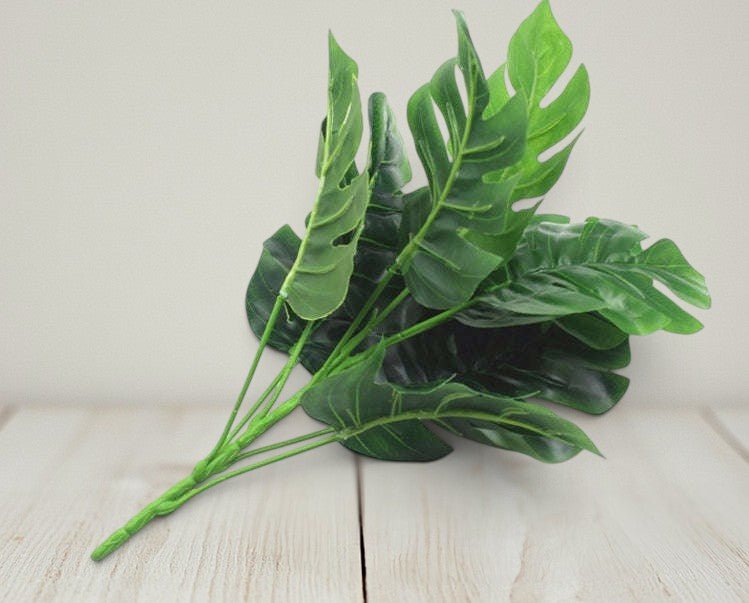 Artificial Plants Green Turtle Leaves | Orazek UK Ltd
