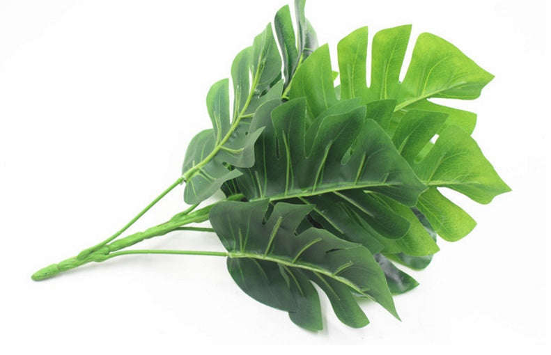Artificial Plants Green Turtle Leaves | Orazek UK Ltd