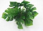 Artificial Plants Green Turtle Leaves Orazek UK Ltd