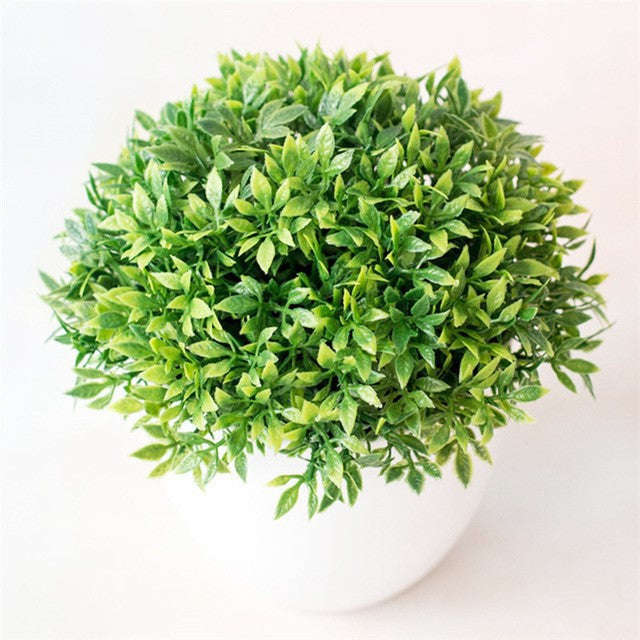 Artificial Potted Green Small Arborous Plants | Orazek UK Ltd