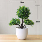 Artificial Potted Green Small Arborous Plants | Orazek UK Ltd