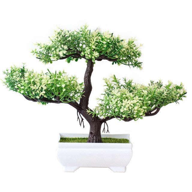 Artificial Potted Green Small Arborous Plants | Orazek UK Ltd