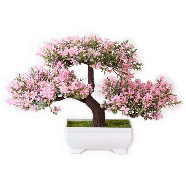Artificial Potted Green Small Arborous Plants Orazek UK Ltd