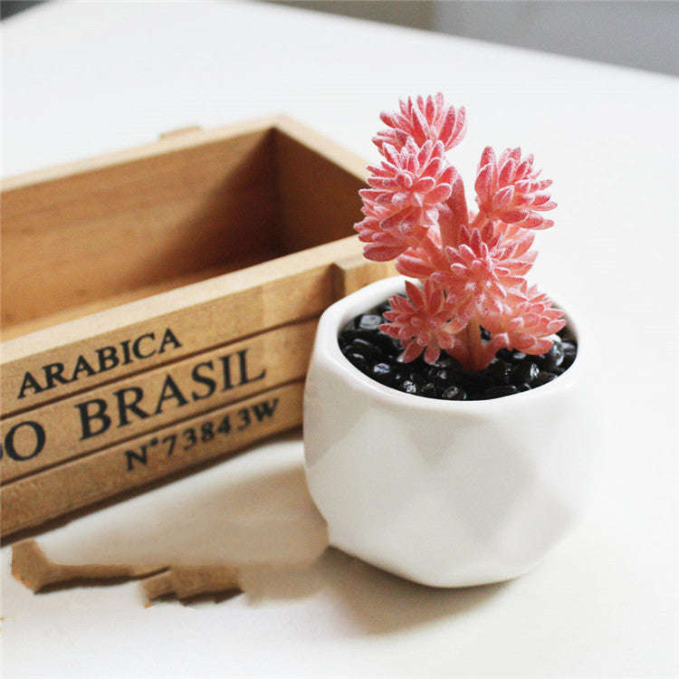 Artificial Succulent Bonsai Creative Ornaments for Home Table Garden Decoration Artificial Plants with Pot Orazek UK Ltd