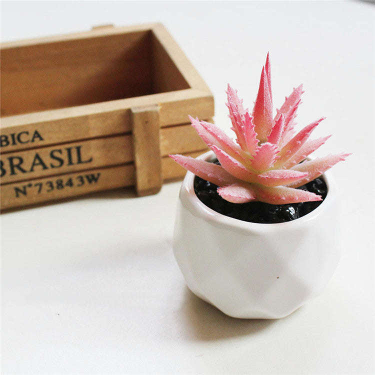 Artificial Succulent Bonsai Creative Ornaments for Home Table Garden Decoration Artificial Plants with Pot Orazek UK Ltd