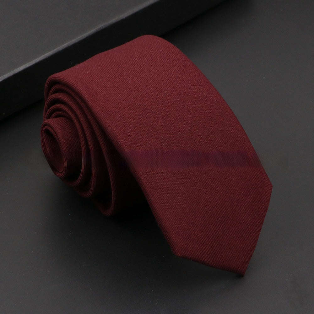 Artificial Woolen Necktie Korean Casual Accessories | Orazek UK Ltd