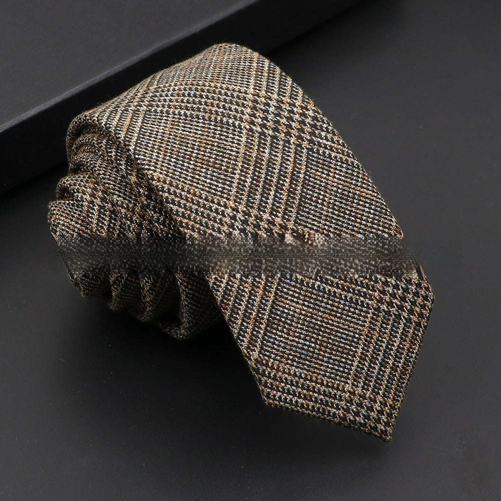 Artificial Woolen Necktie Korean Casual Accessories | Orazek UK Ltd
