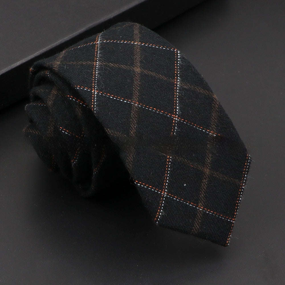 Artificial Woolen Necktie Korean Casual Accessories | Orazek UK Ltd