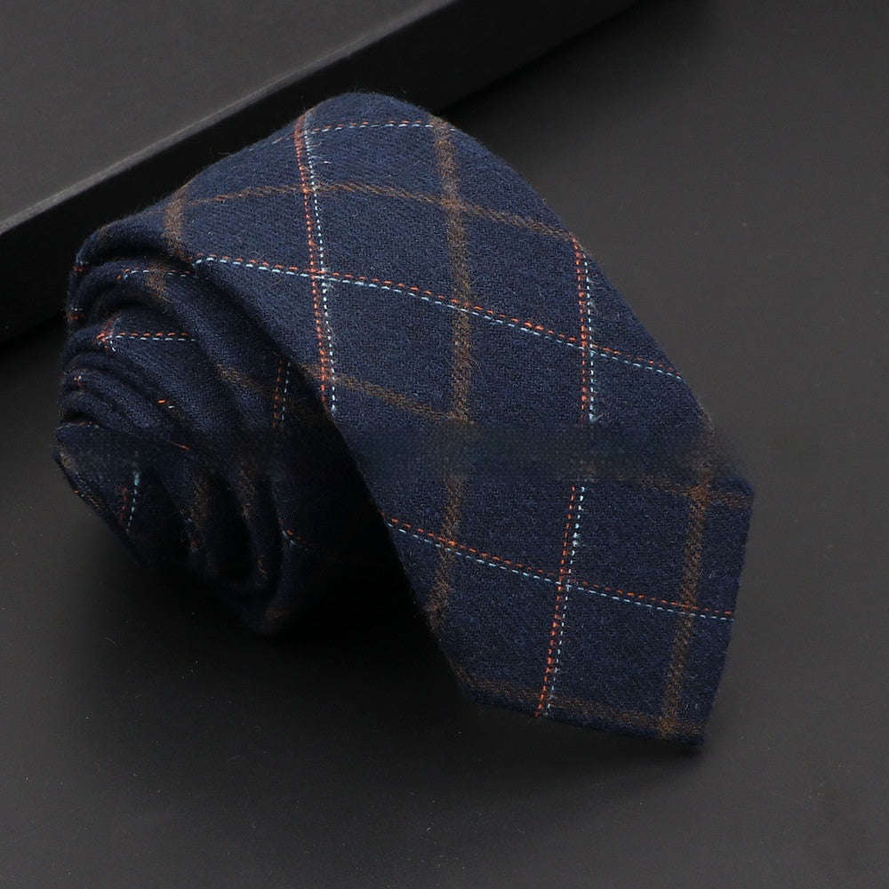 Artificial Woolen Necktie Korean Casual Accessories | Orazek UK Ltd