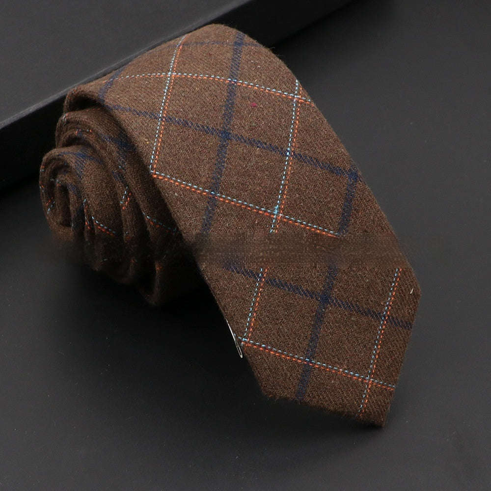 Artificial Woolen Necktie Korean Casual Accessories | Orazek UK Ltd