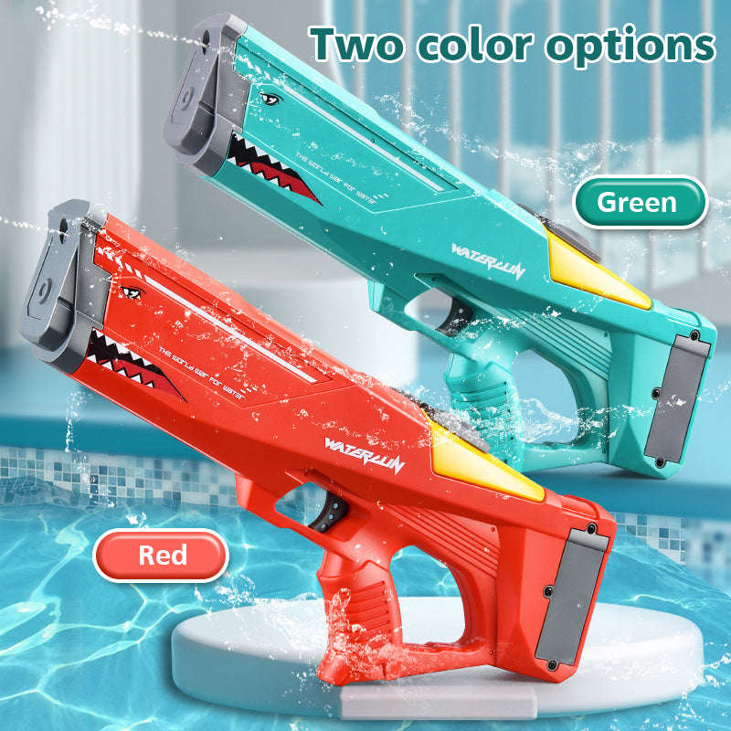 Automatic Electric Water Gun Toys Shark High Pressure Outdoor Summer Beach Toy Kids Water Fight Pool Party Water Toy | Orazek UK Ltd