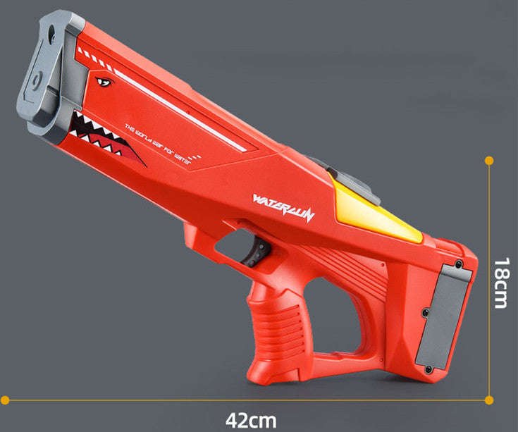 Automatic Electric Water Gun Toys Shark High Pressure Outdoor Summer Beach Toy Kids Water Fight Pool Party Water Toy | Orazek UK Ltd