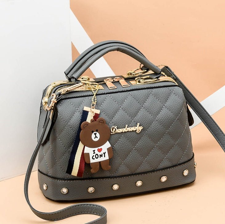 autumn and winter trend new single shoulder diagonal small bag Korean fashion handbag small square bag | Orazek UK Ltd