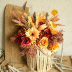 Autumn Color Bouquets Of Green Plants Wholesale Artificial Flowers | Orazek UK Ltd