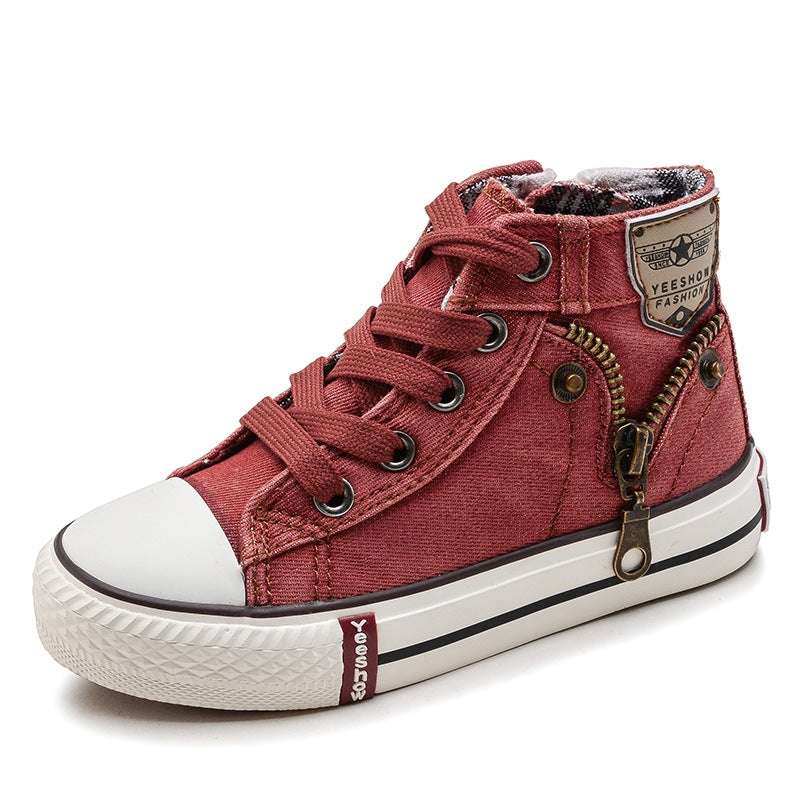 Autumn Expert Skill Children Casual Shoes Boys Girls Sport Shoes Breathable Denim Sneakers Kids Canvas Shoes Baby Boots | Orazek UK Ltd