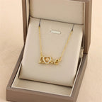 Valentines Day Gift New Stainless Steel Necklace Fashion New Love Smart Necklace Female Clavicle Chain Fashion Jewelry Woman