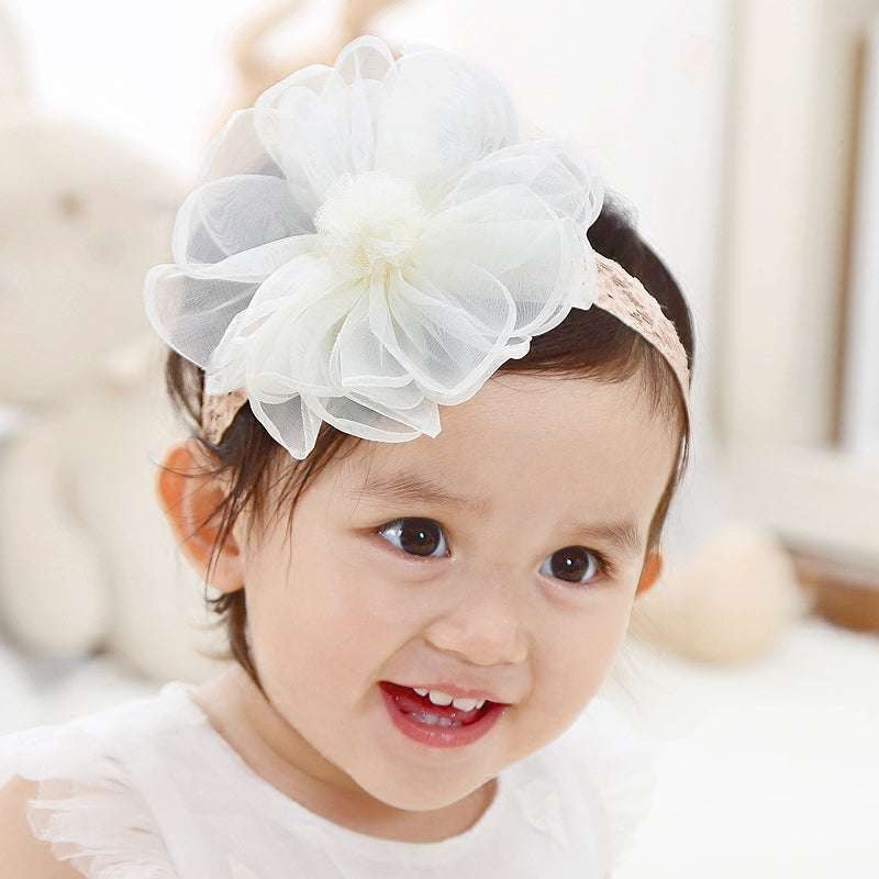 Baby Girl Flower Fabric Cute Beautiful Hair Accessories | Orazek UK Ltd