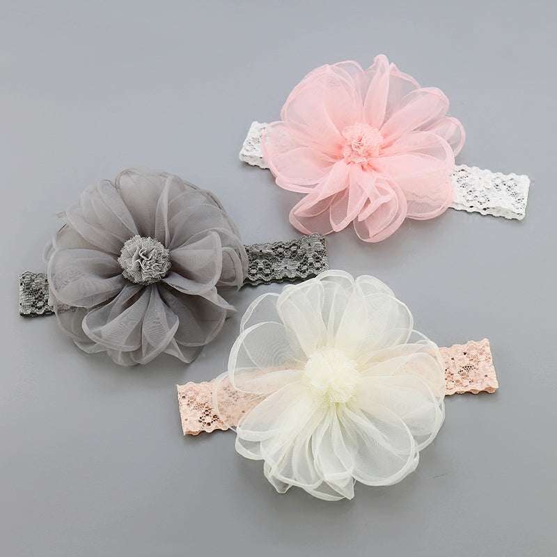 Baby Girl Flower Fabric Cute Beautiful Hair Accessories | Orazek UK Ltd