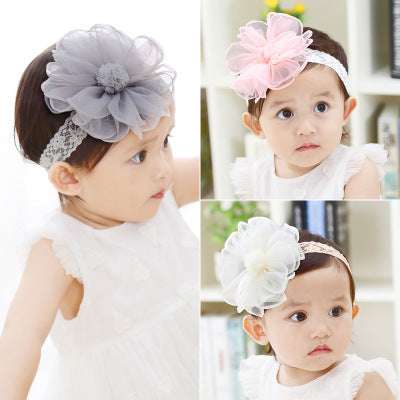 Baby Girl Flower Fabric Cute Beautiful Hair Accessories Orazek UK Ltd