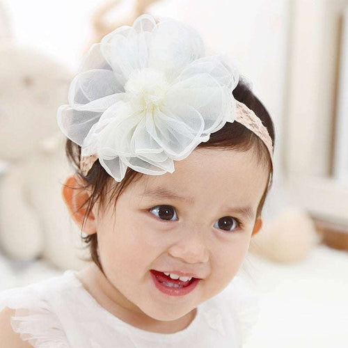 Baby Girl Flower Fabric Cute Beautiful Hair Accessories Orazek UK Ltd
