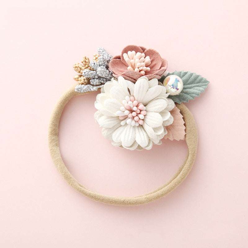 Baby Girl Hair Pieces Cute Flower Headband accessories | Orazek UK Ltd