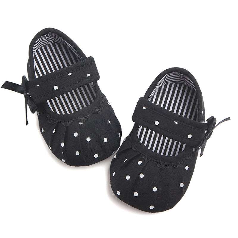 Baby Girl Shoes Cute Polka Dot Princess Kid Anti-slip On Shoes | Orazek UK Ltd