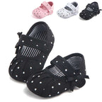 Baby Girl Shoes Cute Polka Dot Princess Kid Anti-slip On Shoes | Orazek UK Ltd