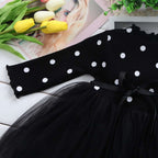 Baby Girls Spring Winter Long Sleeve Tutu Lace Dresses Infantil Newborn Party Clothes Casual Wear | Orazek UK Ltd