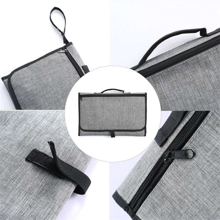 Baby Portable Foldable Washable Compact Travel Nappy Diaper Changing Mat Waterproof Baby Floor Mat Change Play Mat & Storage Bag | Orazek UK Ltd