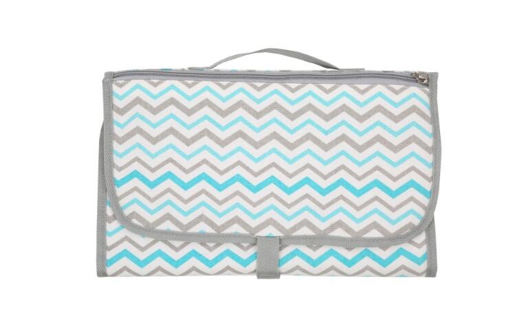 Baby Portable Foldable Washable Compact Travel Nappy Diaper Changing Mat Waterproof Baby Floor Mat Change Play Mat & Storage Bag | Orazek UK Ltd