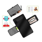 Baby Portable Foldable Washable Compact Travel Nappy Diaper Changing Mat Waterproof Baby Floor Mat Change Play Mat & Storage Bag | Orazek UK Ltd