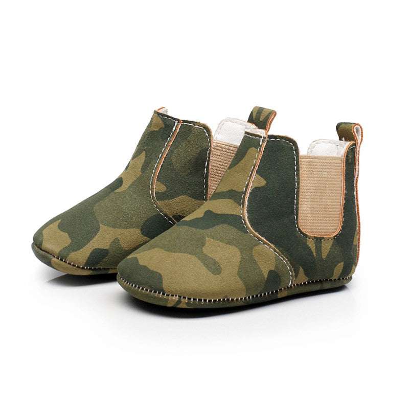Baby Shoes Baby Xie Shoes Toddler Shoes Elastic PU Soft Shoes Children's Shoes | Orazek UK Ltd