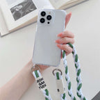 Back Woven Cross-body Lanyard Backer-card Accessories Phone Case | Orazek UK Ltd