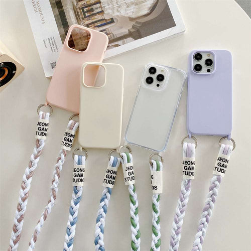 Back Woven Cross-body Lanyard Backer-card Accessories Phone Case Orazek UK Ltd