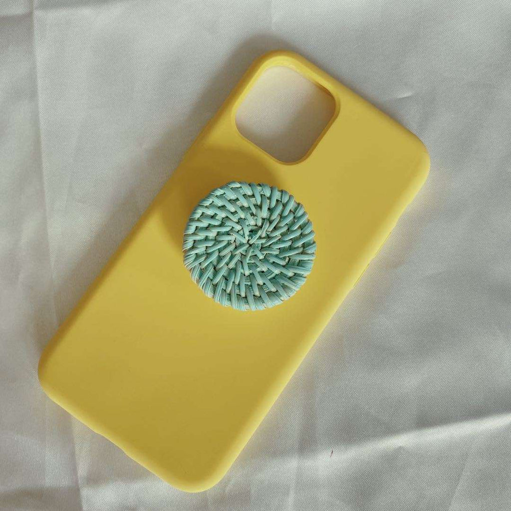 Bamboo Woven Telescopic Mobile Phone Folding Stand Gift Jewelry Accessories | Orazek UK Ltd