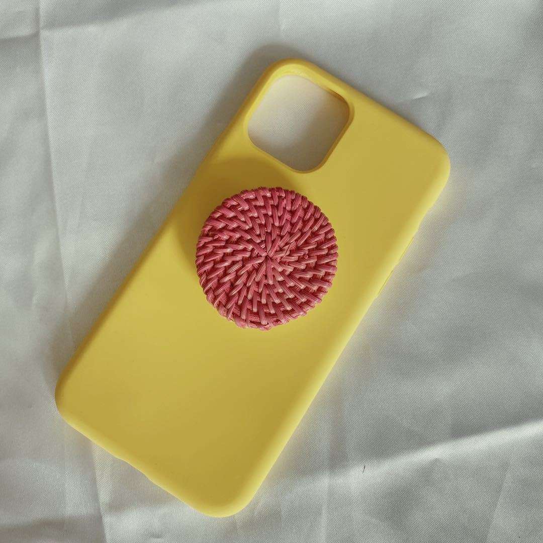 Bamboo Woven Telescopic Mobile Phone Folding Stand Gift Jewelry Accessories | Orazek UK Ltd