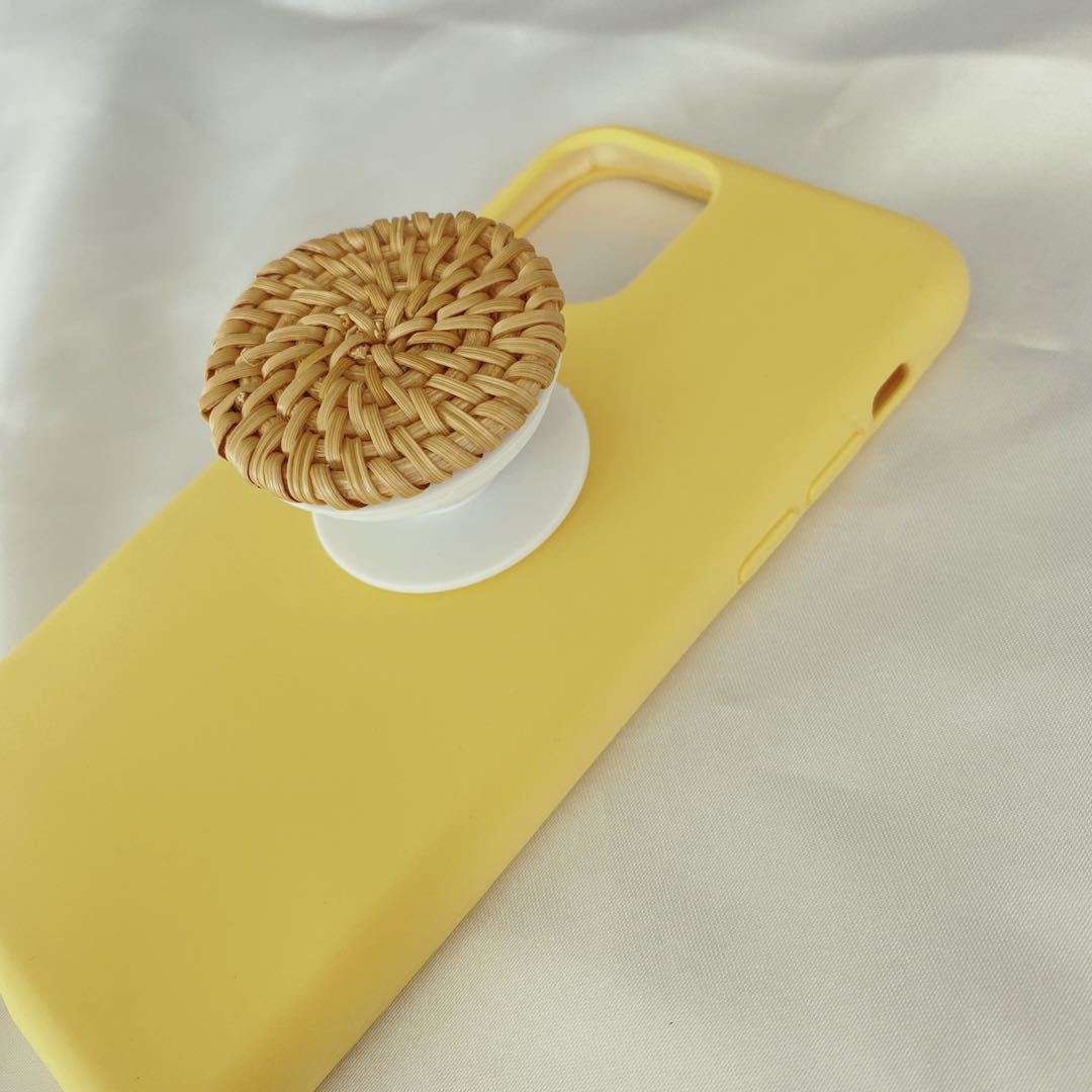 Bamboo Woven Telescopic Mobile Phone Folding Stand Gift Jewelry Accessories | Orazek UK Ltd