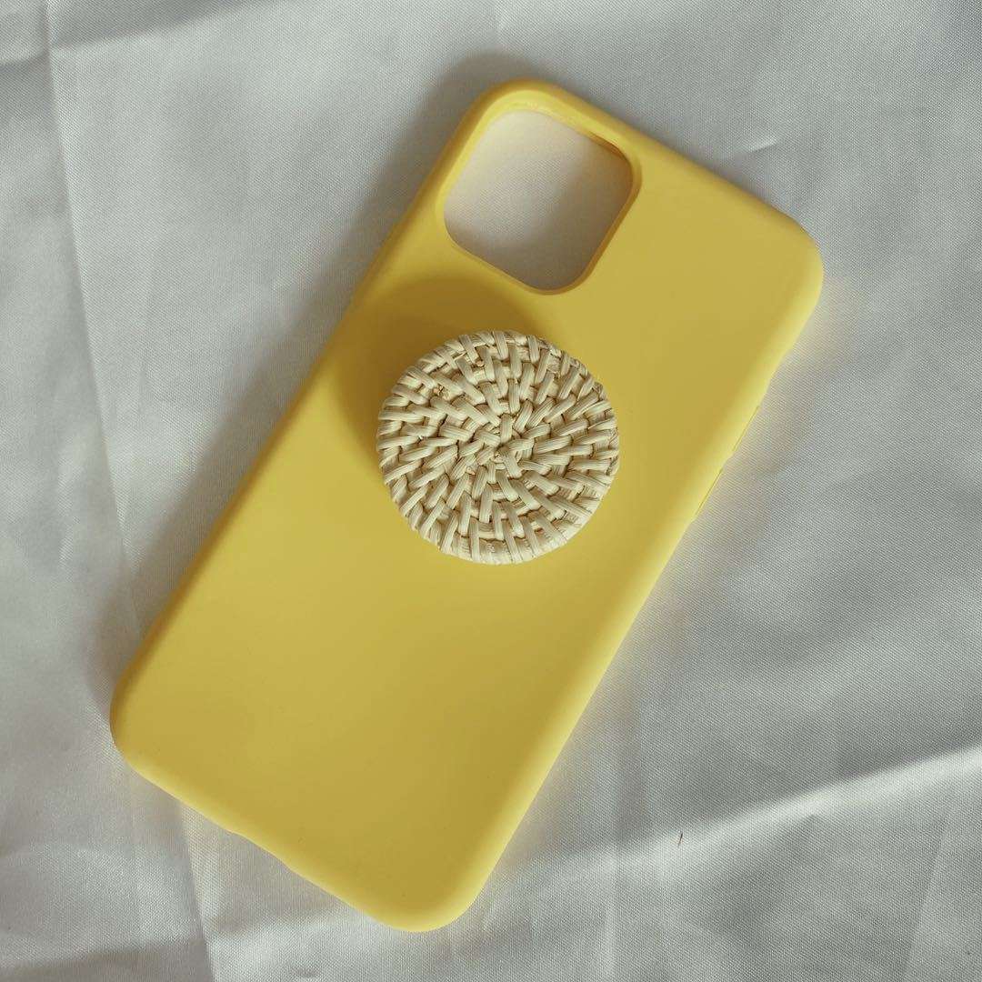 Bamboo Woven Telescopic Mobile Phone Folding Stand Gift Jewelry Accessories | Orazek UK Ltd