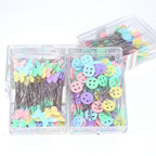 Bead Needles, Pins, Buttons, Bow Ties, Butterfly Plum Blossom Needles, Handmade Sewing | Orazek UK Ltd