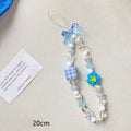 Beaded Flower Mobile Phone Lanyard Jewelry Accessories Hand Rope Lanyard | Orazek UK Ltd