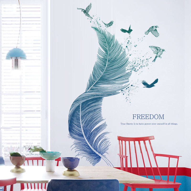 Bedroom Decoration Wall Light Luxury Wall Stickers Wall Stickers | Orazek UK Ltd