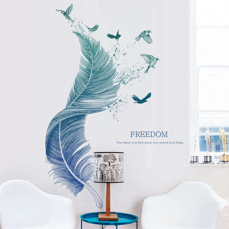 Bedroom Decoration Wall Light Luxury Wall Stickers Wall Stickers | Orazek UK Ltd