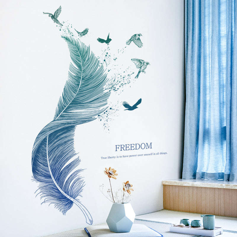 Bedroom Decoration Wall Light Luxury Wall Stickers Wall Stickers | Orazek UK Ltd