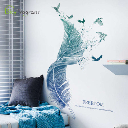 Bedroom Decoration Wall Light Luxury Wall Stickers Wall Stickers Orazek UK Ltd