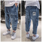 Big Kids Loose Harem Trousers Big Kids Plus Fleece Padded Overalls | Orazek UK Ltd