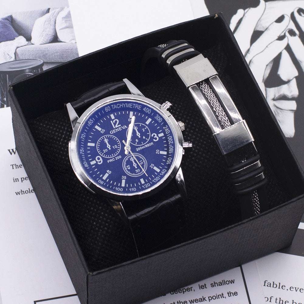 Blue Light Glass Wrist Watch Men New Watches | Orazek UK Ltd